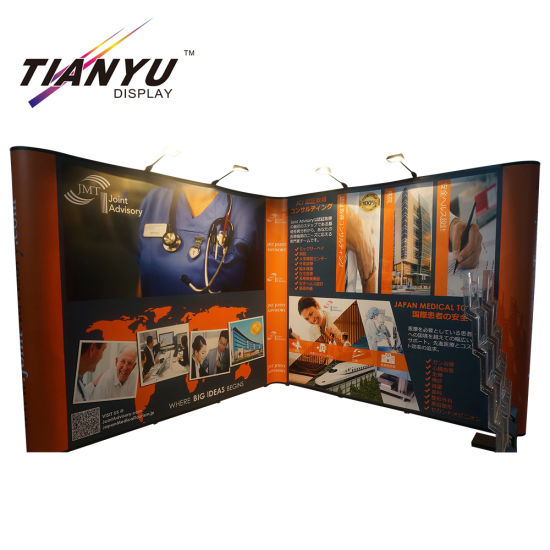 Trade Show Folding Booth Pop up Display exposition stand bannière