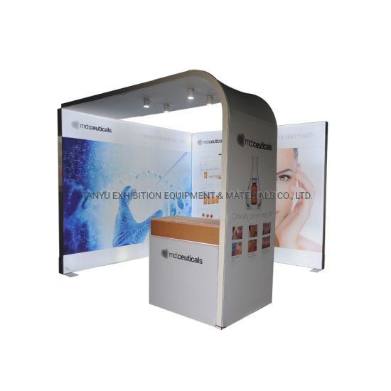 Fabricant chinois Custom Design réutilisable Exposition standard Backdrop Affichage Stand