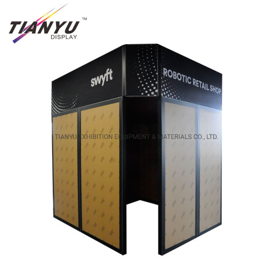 Standard modulaire d'exposition portable Booth 3X3 Systems