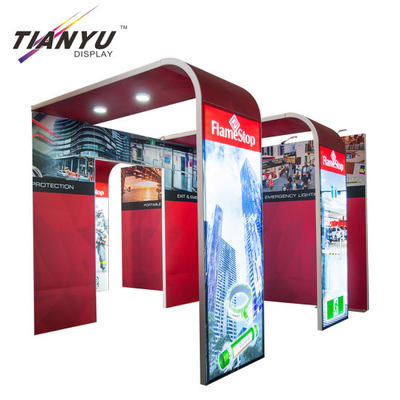 Système d'exposition standard en aluminium Salon stand d'exposition