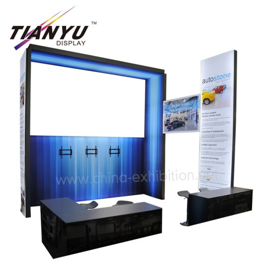 Tian Yu offre 15X15FT aluminium cadre Réutilisable Exposition Booth Design