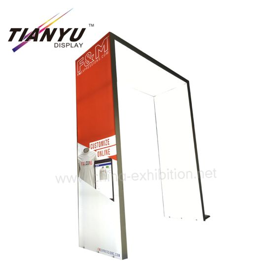 Nouveau style stand d'exposition Présentoir utilisation pour toutes sortes de LED Lighting Salon professionnel de la publicité