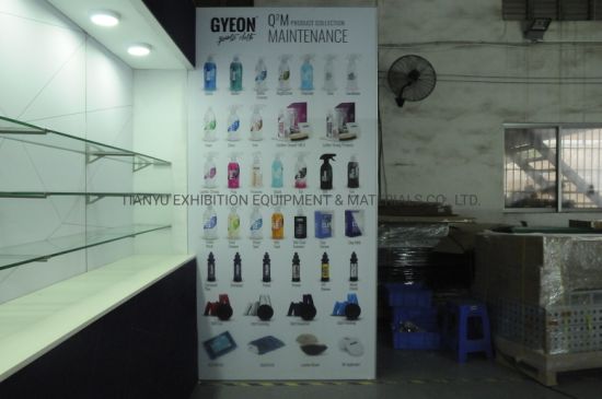 Sur mesure 3x3 ou 3X4 petite exposition de stand portable Trade Salon Booth Affichage du Guangdong usine
