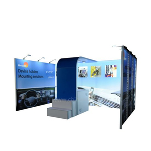 Cabine d'exposition modulaire transformable en aluminium 10X20FT avec graphique