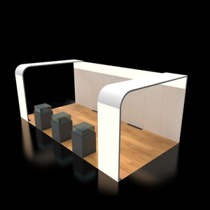 10X20FT Commerce modulaire Présentoires pour stand d'exposition avec la conception graphique