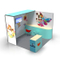 Exposition Scheme Shell Portable Stand 3x3m Aluminium Trade standard modulaire Voir l'exposition