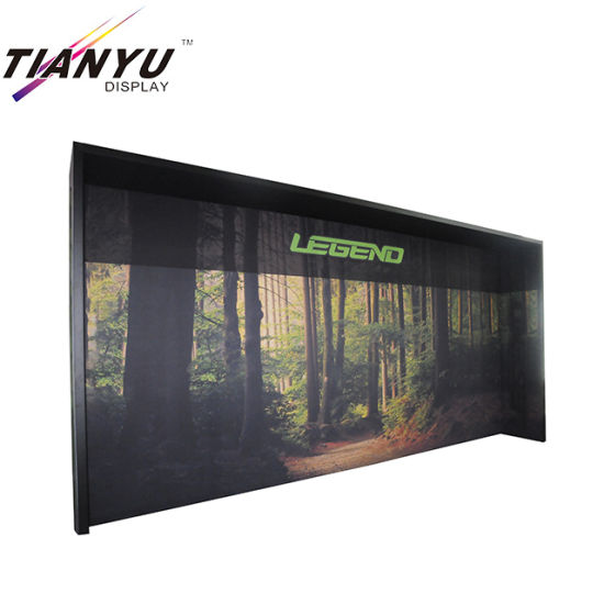 Chine usine nouvelle conception standard du commerce VITRINE stand pour l'événement