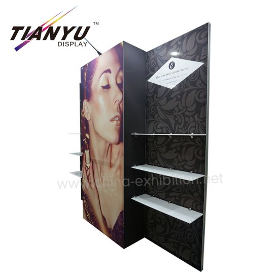 10X10 Salon Display Stand pour une bonne utilisation d'exposition Fabric Booth